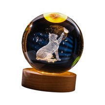 Suntek Magideal Çalışma Için Usb Kablosu Ile 6cm Şeffaf Top Gece Kedi Çok Renkli Suntek Magideal Çalışma Için Usb Kablosu Ile 6cm Şeffaf Top Gece Kedi Çok Renkli