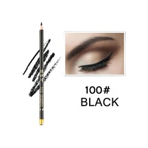 Siyah Kaş Arttırıcı %100 Ter Ve Su Geçirmez Kaş Kalemi Kalem Göz Kaş Koyu Kahverengi Göz Kalemi 1 Adet 100