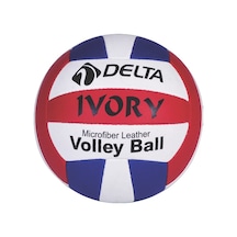 Delta Ivory No 5 El Dikişli Voleybol Topu Fuşya Mavi Fuşya - Mavi