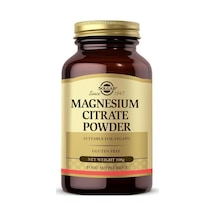 Solgar Magnesium Citrate Powder Toz 108 Gr