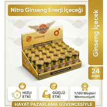 Nitro Max Ginsengli +18 Performans Enerji Içeceği - 24'lü Mega Fırsat Paketi Gizli Gönderim