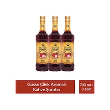 Gusse Çilek Strawberry Aromalı Kokteyl Şurubu 700 Ml X 3 Adet Diğer