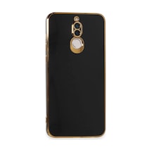 Huawei Mate 10 Lite Uyumlu Kılıf Volet Silikon - Siyah