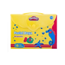 Play-Doh Pastel Boya Çantalı 18 Renk Play-Pa006 N11.6852