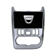 Dacia Logan Araç Multimedya Android Ekran Carplay Navigasyon Double Teyp 4+64 9" 09-12 Silver Blueway