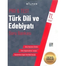 11.Sınıf Pro&Test Türk Dili ve Edebiyatı Soru Bankası -  Bilfen Yayınları