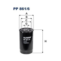 FILTRON PP8616 Yağ Filtresi Iveco