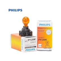 Phılıps 12v Sinyal Ampulü Soketli Sarı Py24w