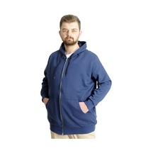 Mode Xl Erkek Hırka Kapson Fermuarlı Steel Interlock 21600 Indigo 001