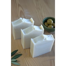 3 Kalıp Zeytinyağlı Sabun Özel Üretim El Yapımı Saf Zeytin Yağı Sabunu 3 Adet Pure Olive Oil Soap Diğer