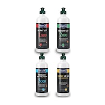 4 Lü Pasta Cila Set, 500 Ml Kalın, Orta, İnce Pasta-, Carnawax