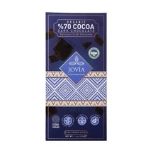 3 Adet Jovia Organik %70 Bitter Çikolatalı Tatlandırıcılı Çikolata 40 G