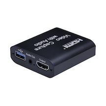Usb Hdmı Hd Vıdeo Capture Kart 4K Xbox Ps4 Çevirici Aktarıcı