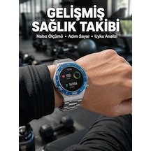 2025 Model Yuvarlak Ekran Android Ve İos Uyumlu Gps Takibi Yapabilen Akıllı Saat Yeni Nesil
