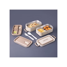 Aryıldız Bento Lunch Box Beige 2000 Ml Çok Renkli