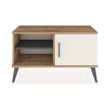 Arges Şifonyer 2 Raflı Tek Kapaklı 88x30x48 Çam-aytaşı/antrasit Aytaşı/antrasit