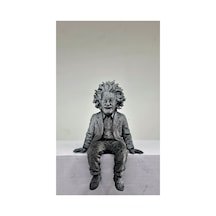Oturan Albert Einstein Figür 10 Cm