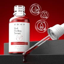 Voop Kırmızı Peeling, Cilt Yenileyici Serum 30 Ml