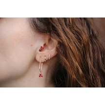 Reis Kuyumculuk Tragus Kokina T10092 Altın  Küpe