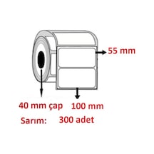 55x100 KUŞE  ETİKET  ( 300 li )