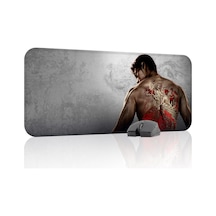 Yakuza Kaymaz Dikişli Kauçuk Oyuncu Mousepad V5 - 70x30 Xl Gaming Mouse Pad Fare Altlığı