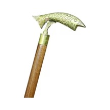 Pirinç Balık Tasarımlı Baston 15155