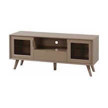 Masifart Corefe 160 Lık Açık Retro Tv Ünitesi Ahşap