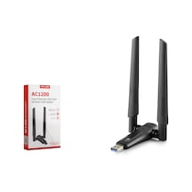 Pıx-lınk Uac20 Usb Wıfı Adaptor Ac1200 Dual Anten 2.4ghz&5ghz Rtl