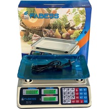 Dijital Göstergeli Elektronik Bakkal Kasap Manav Terazisi 40 Kg Timya/go1395 197587 Çok Renkli