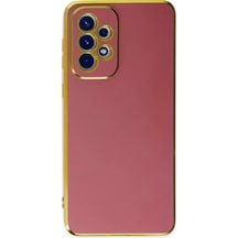 Newface  Samsung  Uyumlu Galaxy A53 5g Kılıf Volet Silikon - Kırmızı