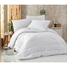 Komfort Home Tek Kişilik Microfiber Klimalı Yorgan + Yastık