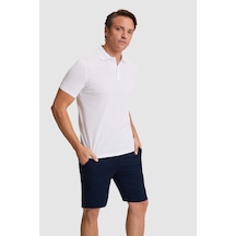 U.s. Polo Assn. Erkek Beyaz Tişört Basic 50324938-vr013