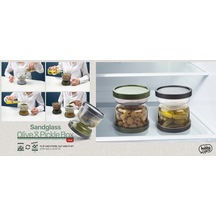 Kum Saati Kavanoz Zeytin & Turşu Kabı