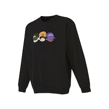 New Balance Lifestyle Men Sweatshirt Siyah Sweatshirt Mnc3505-bk Siyah