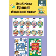 3.sınıflar İçin Okumayı Sevdiren 10 Lu Hikaye Seti -bil Bul Eğlen-kodlama 9 Okulda Evde Tatilde