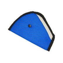 Xiyyadms Araba Çocuk Emniyet Kemer Regülatörü - Triangular Sabitleyici, Boyun Kırıcı Engelleme Koruyucu, Mavi