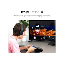 Usb Harici Ses Kartı Adaptörü 3.5mm Kulaklık Ve Mikrofon Girişli