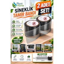 Sineklik Tamir Bandı 2 Adet Set 2 Metre X 48 Mm Yapışkanlı Sineklik Yama Ve Onarım Bandı