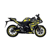 Yamaha Yzf - R25 Batman Modeli Sticker Etiket