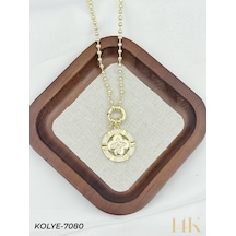 Kolye Metal 50cm Minimal Şıklık Zarif Hediye Model 0dacdb Çok Renkli