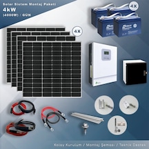 Matech 4 Kw Solar Paket Sistem 4000w/gün N11.1060