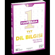Üç Dört Beş 1 Haftada Tyt Dilbilgisi Konu Anlatımlı Soru Bankası Yeni