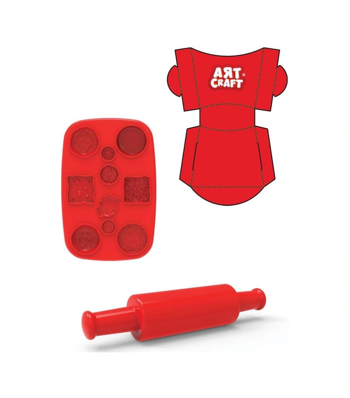 03573 Hamburger Set Oyun Hamuru 150 Gr. Kırmızı