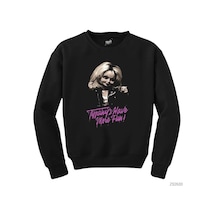 Chucky Tiffany Have More Fun Siyah Sweatshirt Siyah