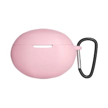 Huawei Freebuds 4i Zore Standart Silikon Kılıf Pembe