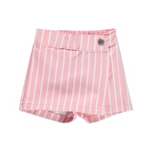 Civil Baby Çizgili Şort 6-18 Ay Etek - Pembe