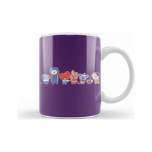 Bts Holiday Friends Kupa Bardak Porselen Karışık