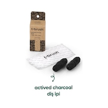T-brush Activated Charcoal Diş İpi Refill 30 M