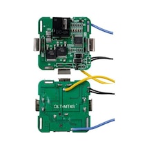 Daly Bms-23730 4s Lityum İyon Matkap Batarya Şarj Deşarj Koruma Modülü Kartı Dahili Dc Şarj Jack Girişli 16.8v Çok Renkli