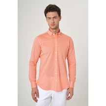 Bisse Erkek Regular Fit Spor Gömlek Kıremıt Gm23y231070 D26 Kiremit